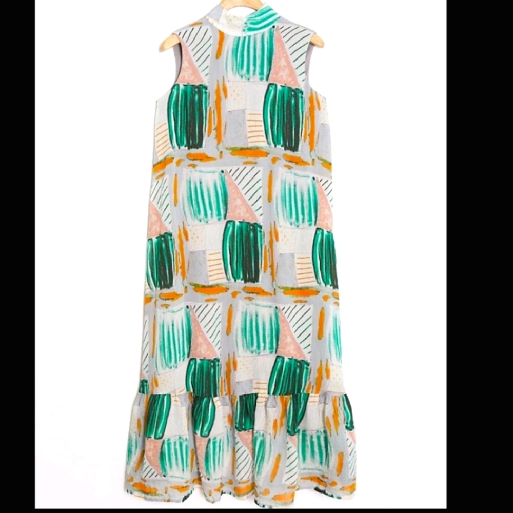 ANTHROPOLOGIE  × Eva Franco × Terry Rum Baba Dress - Picture 3 of 9